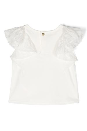 T-shirt in cotone bianco CHLOE' KIDS | C05434117